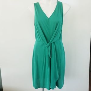 LUSH Sleeveless Flattering Flowy green Dress Size Medium